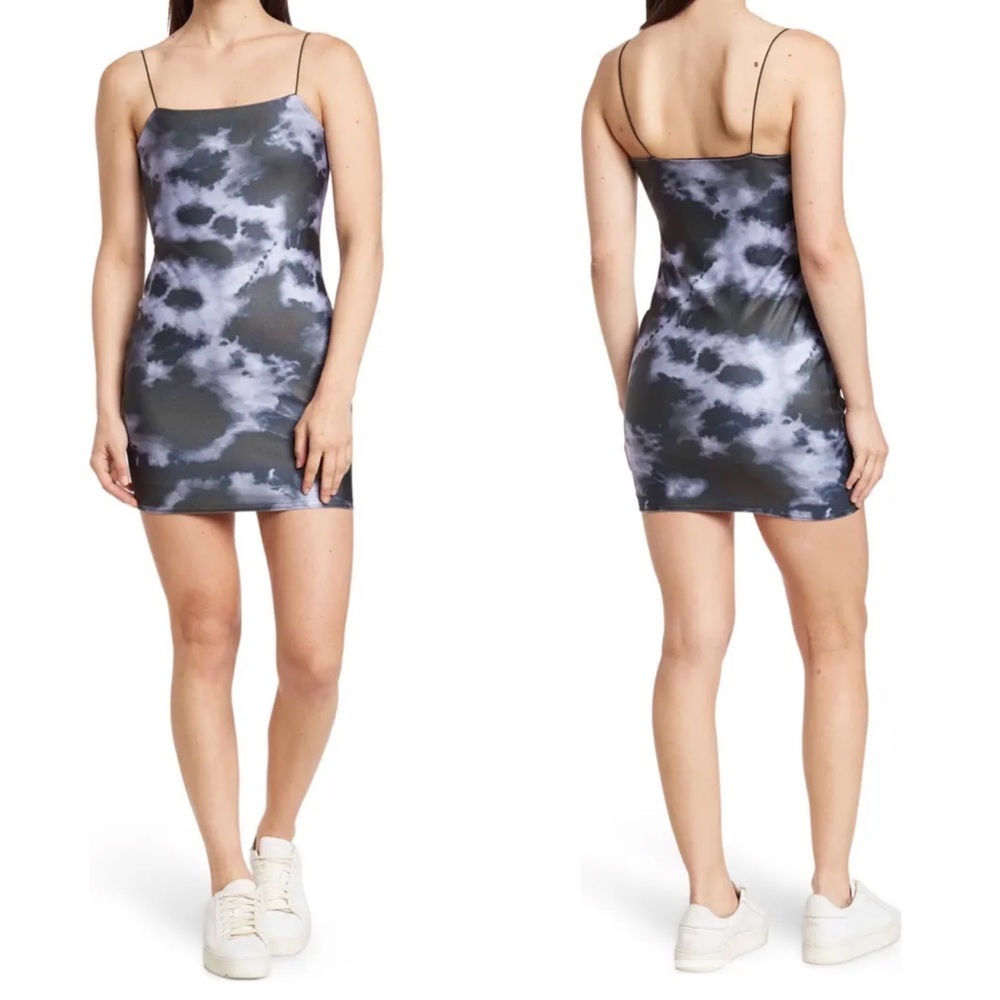 TopShop Tie Dye Bodycon Mini Dress Size 2